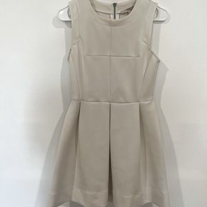 White A-line Dress